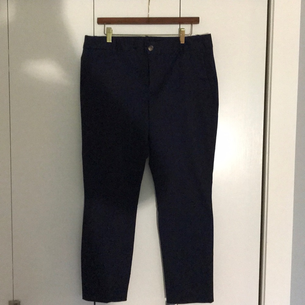 J Crew women’s plain front khakis